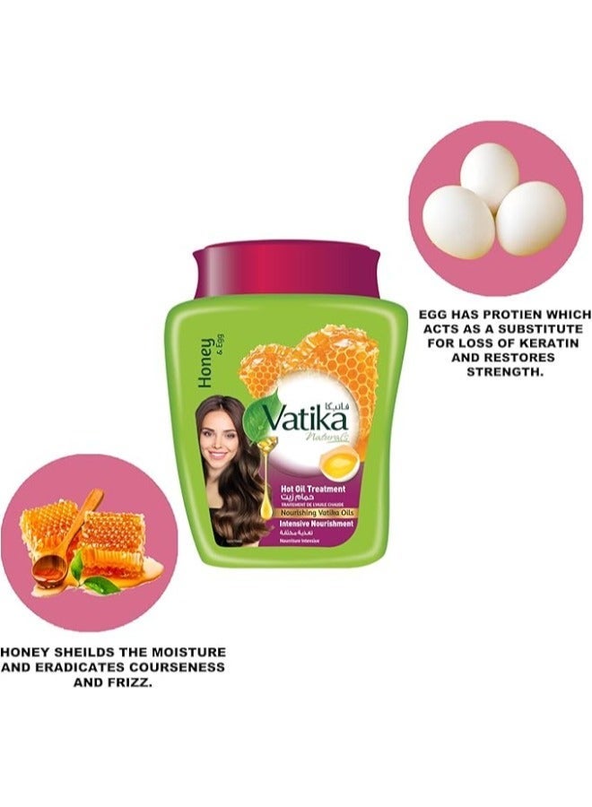 Vatika Hot Oil Treatment With Honey And Egg 1Kg - Image 4